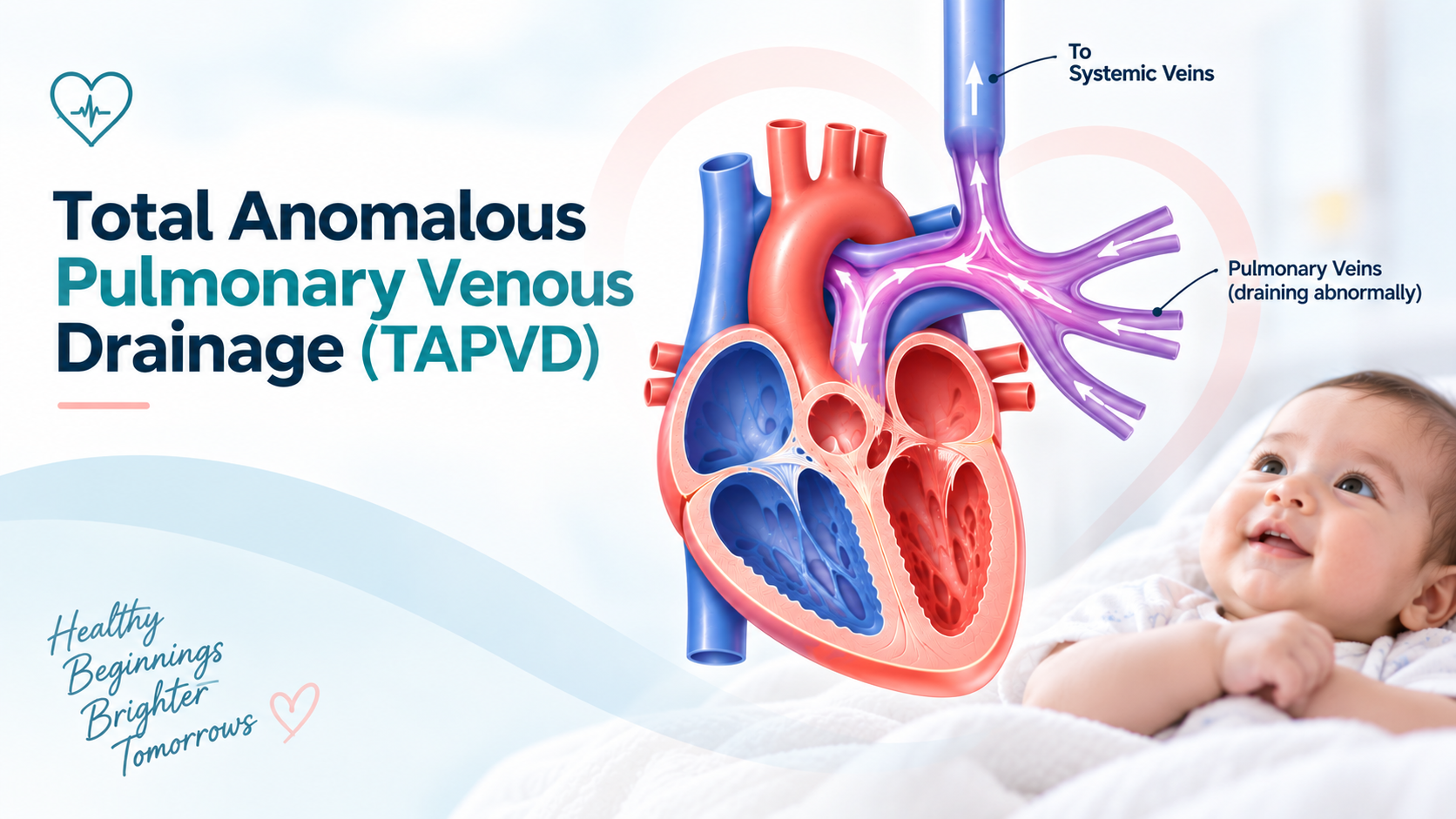 Total anomalous pulmonary venous drainage (TAPVD)